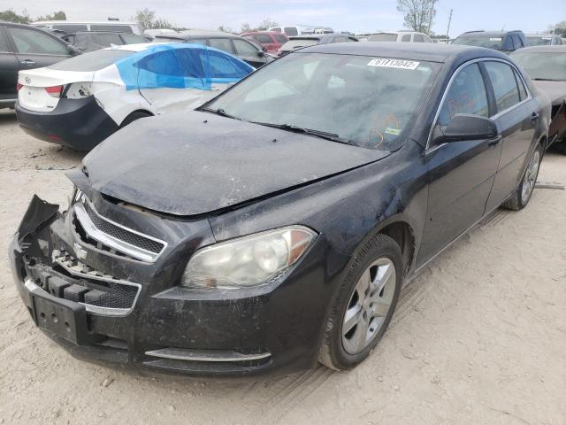 1G1ZC5EB5AF267633 - 2010 CHEVROLET MALIBU 1LT BLACK photo 2