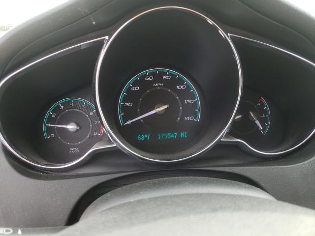 1G1ZC5EB5AF267633 - 2010 CHEVROLET MALIBU 1LT BLACK photo 8