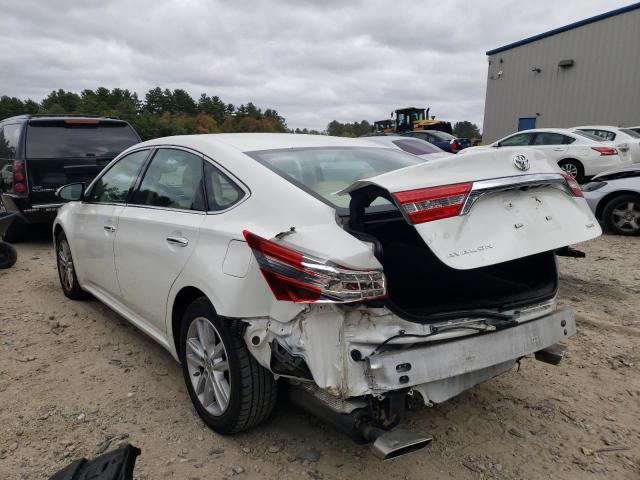 4T1BK1EB7EU117931 - 2014 TOYOTA AVALON BAS WHITE photo 3