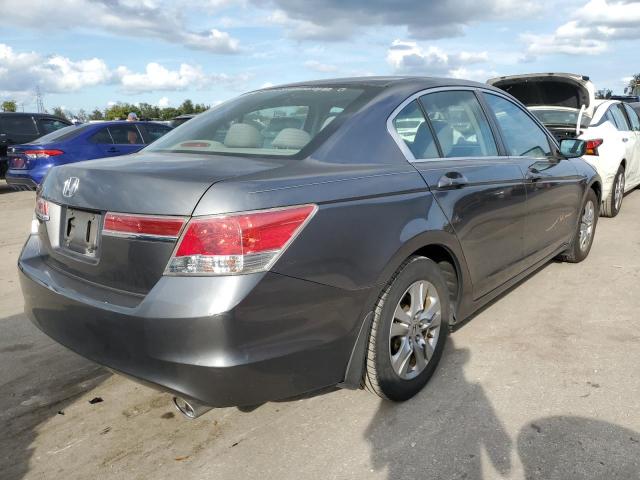 1HGCP2F46BA066758 - 2011 HONDA ACCORD LXP GRAY photo 4