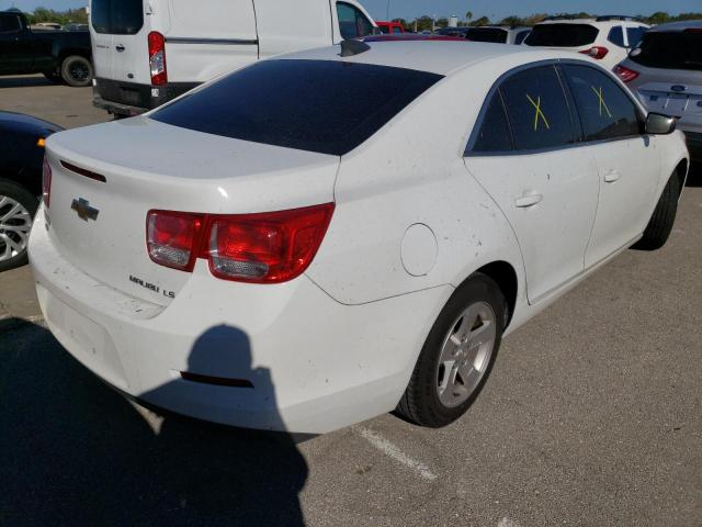 1G11B5SL4FF201286 - 2015 CHEVROLET MALIBU LS 白色 照片 4