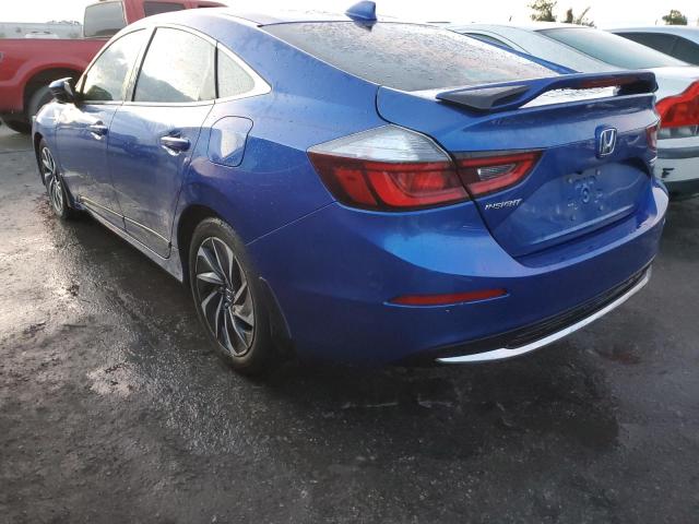 19XZE4F93KE026429 - 2019 HONDA INSIGHT TO BLUE photo 3