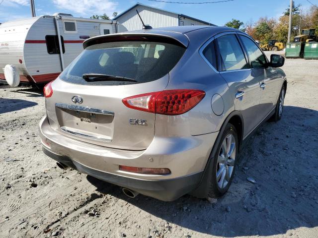 JNKAJ09F48M351277 - 2008 INFINITI EX35 BASE Ոսկեգույն լուսանկար 4