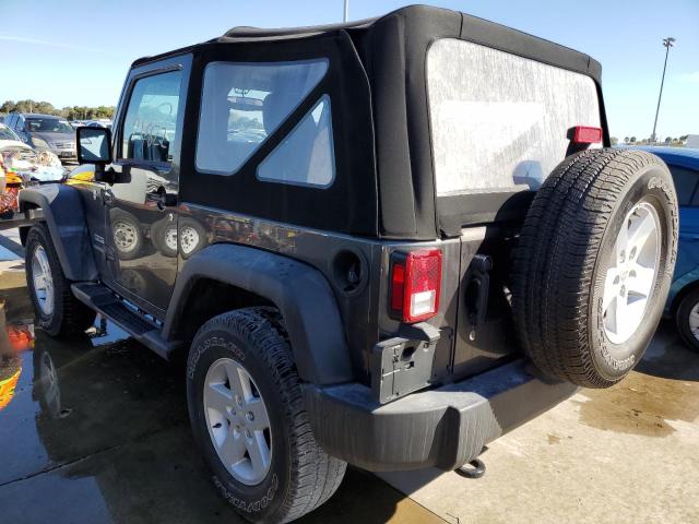 1C4AJWAG2HL671762 - 2017 JEEP WRANGLER S BLACK photo 3