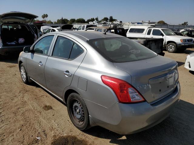 3N1CN7APXCL826593 - 2012 NISSAN VERSA S GRAY photo 3