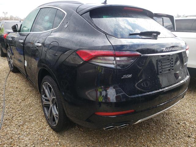 ZN661YUL1MX359640 - 2021 MASERATI LEVANTE S BLACK photo 3