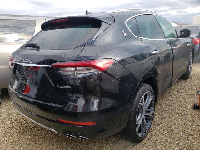 ZN661YUL1MX359640 - 2021 MASERATI LEVANTE S BLACK photo 4