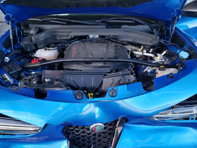 ZASPAJAN1K7C57150 - 2019 ALFA ROMEO STELVIO BLUE photo 7