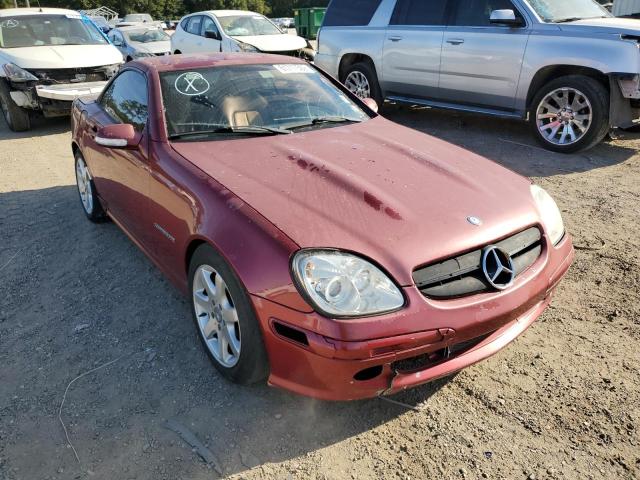 WDBKK49F84F311095 - 2004 MERCEDES-BENZ SLK 230 KO RED photo 1