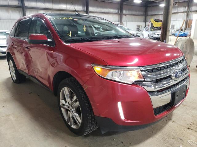 2FMDK3KC3CBA81143 - 2012 FORD EDGE LIMIT RED photo 1