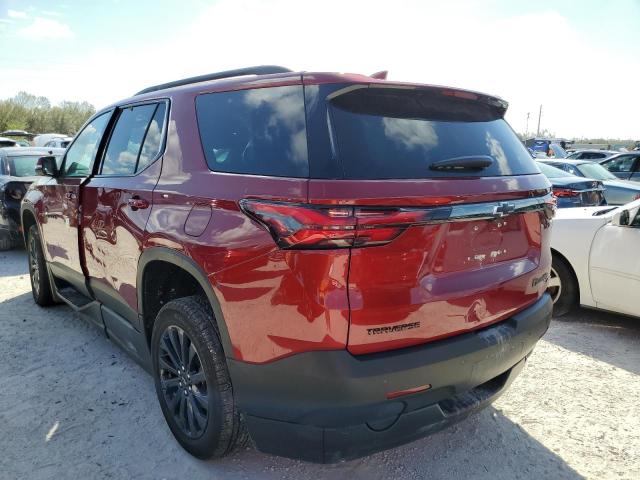 1GNERJKW6NJ106786 - 2022 CHEVROLET TRAVERSE R RED photo 3