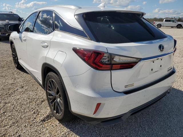 2T2BGMCA0JC020705 - 2018 LEXUS RX 450H BA WHITE photo 3