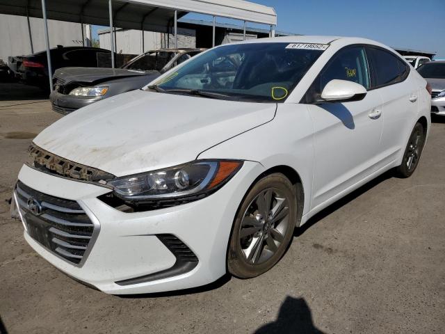 5NPD84LF4JH225771 - 2018 HYUNDAI ELANTRA SE WHITE photo 2