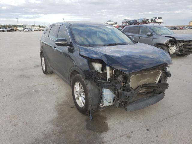 5XYPG4A38KG478450 - 2019 KIA SORENTO L BLACK photo 1