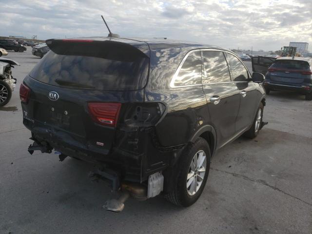 5XYPG4A38KG478450 - 2019 KIA SORENTO L BLACK photo 4