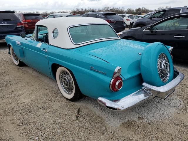 P6FH238702 - 1956 FORD THUNDERBIR TURQUOISE photo 3