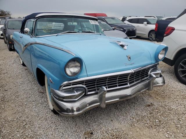 M6KC157611 - 1956 FORD SUNLINER BLUE photo 1