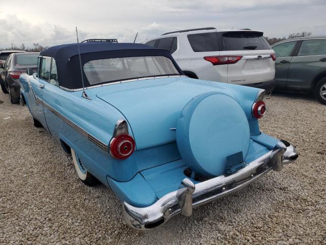 M6KC157611 - 1956 FORD SUNLINER BLUE photo 3