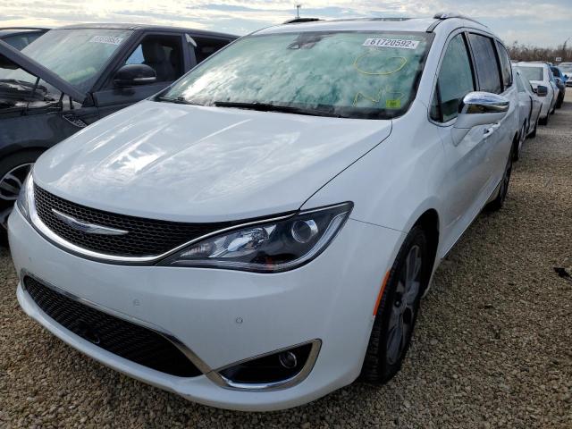 2C4RC1GG8JR100281 - 2018 CHRYSLER PACIFICA L WHITE photo 2