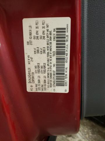 1D7HW58J37S188187 - 2007 DODGE DAKOTA QUA BURGUNDY photo 10