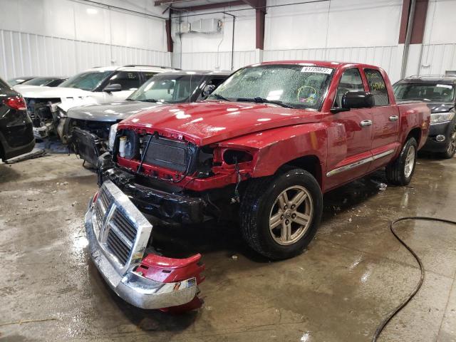 1D7HW58J37S188187 - 2007 DODGE DAKOTA QUA BURGUNDY photo 2