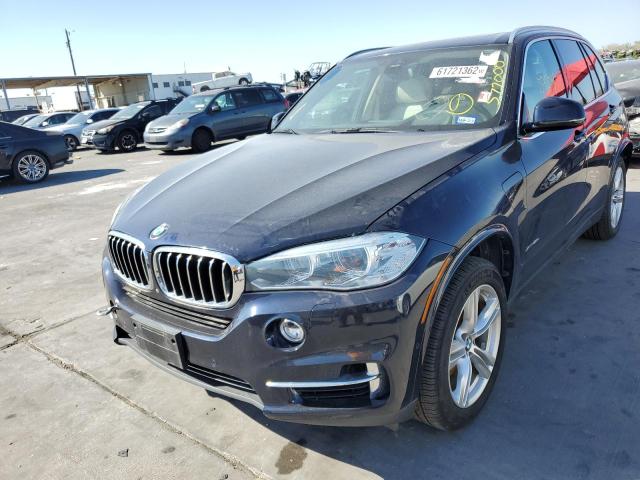 5UXKT0C51G0S77000 - 2016 BMW X5 XDR40E BLUE photo 2