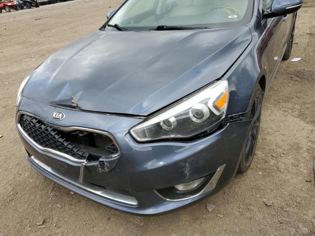 KNALN4D73E5130293 - 2014 KIA CADENZA PR CHARCOAL photo 9