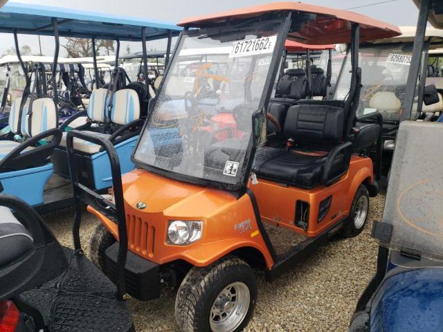 5TSTE2439DG120215 - 2013 TOMB GOLF CART ORANGE photo 2