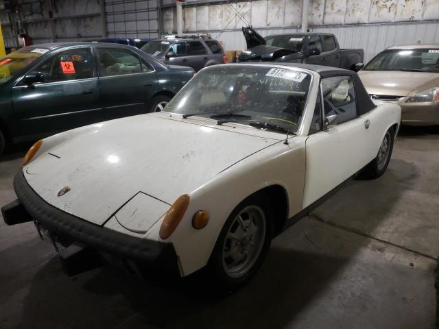 4742918270 - 1974 PORSCHE 914 WHITE photo 2