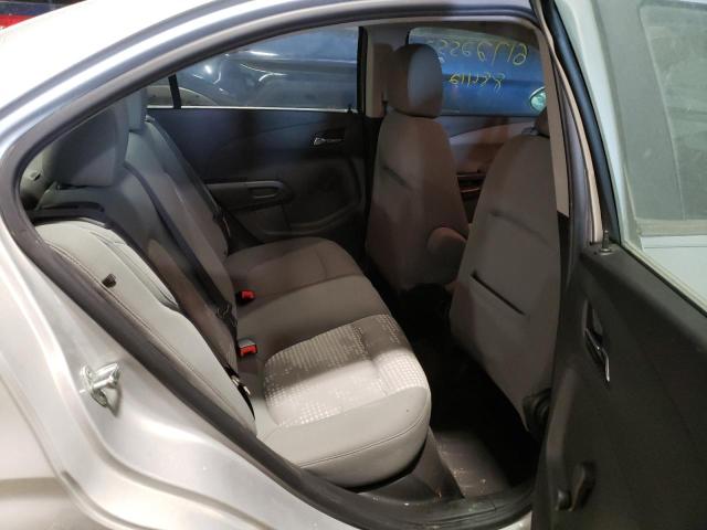 1G1JA5SH9D4149435 - 2013 CHEVROLET SONIC LS SILVER photo 6