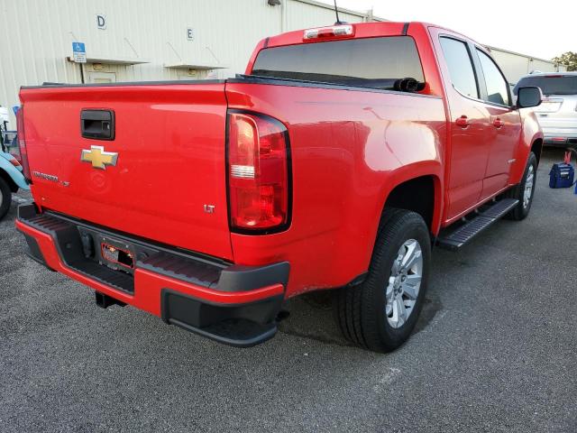 1GCGSCEN8L1200556 - 2020 CHEVROLET COLORADO L RED photo 4