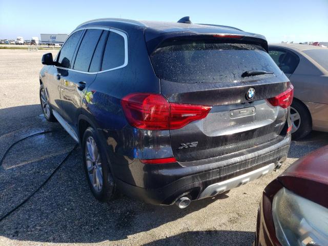 5UXTR9C59KLE13892 - 2019 BMW X3 XDRIVE3 Սև լուսանկար 3