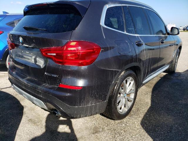 5UXTR9C59KLE13892 - 2019 BMW X3 XDRIVE3 Սև լուսանկար 4