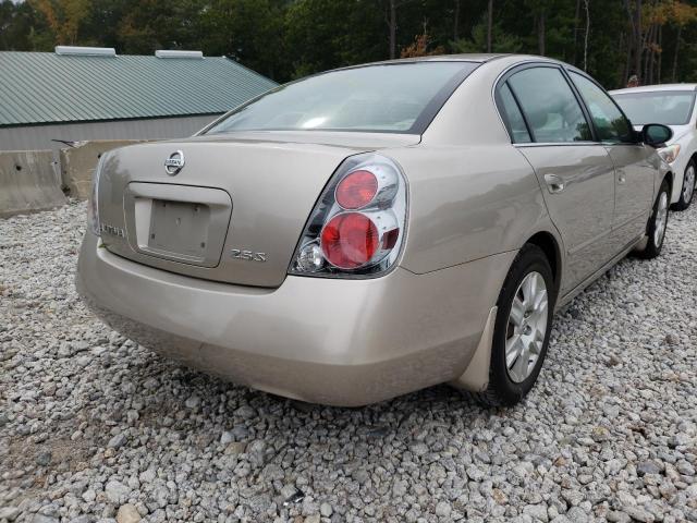 1N4AL11E05C386782 - 2005 NISSAN ALITMA BEIGE photo 4