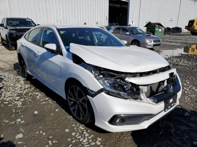 2HGFC2F86KH579280 - 2019 HONDA CIVIC SPOR WHITE photo 1