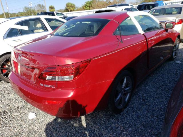 JTHFE2C26C2507951 - 2012 LEXUS IS 350  photo 4