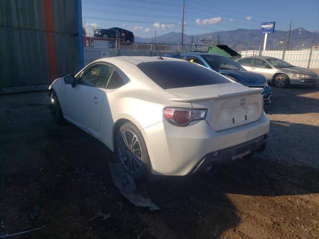 JF1ZNAA1XD1717596 - 2013 TOYOTA SCION FR-S WHITE photo 3