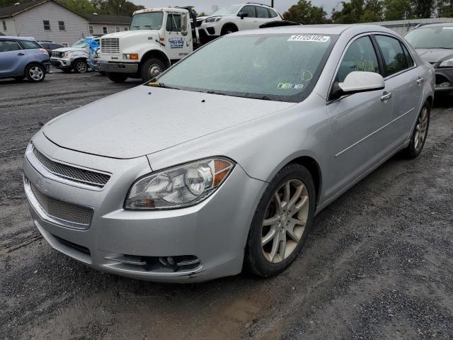 1G1ZE5E06CF161512 - 2012 CHEVROLET MALIBU LTZ ვერცხლისფერი ფოტო 2