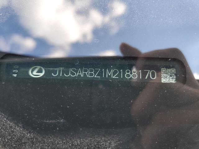 JTJSARBZ1M2188170 - 2021 LEXUS NX 300 BAS 黑色 照片 10