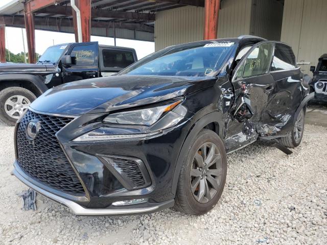 JTJSARBZ1M2188170 - 2021 LEXUS NX 300 BAS BLACK photo 2