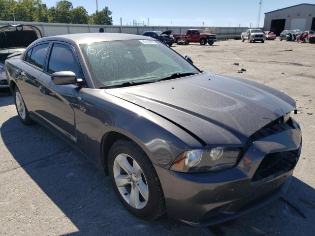2C3CDXBG1EH168080 - 2014 DODGE CHARGER 4D CHARCOAL photo 1