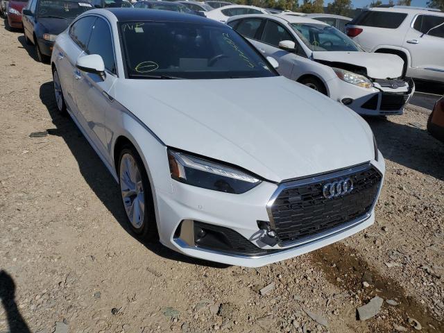 WAUCNCF50LA018769 - 2020 AUDI A5 PREMIUM WHITE photo 1