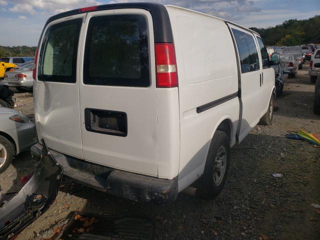 1GCSGAFX3B1186919 - 2011 CHEVROLET EXPRESS WHITE photo 4