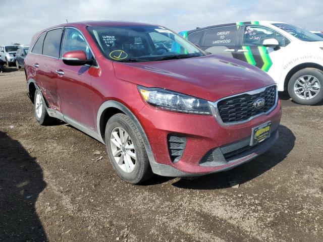 5XYPGDA39LG651927 - 2020 KIA SORENTO L RED photo 1