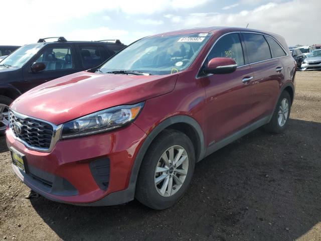 5XYPGDA39LG651927 - 2020 KIA SORENTO L RED photo 2