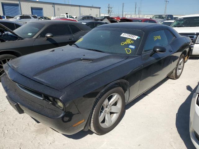 2C3CDYAG1DH645760 - 2013 DODGE CHALLENGER BLACK photo 2