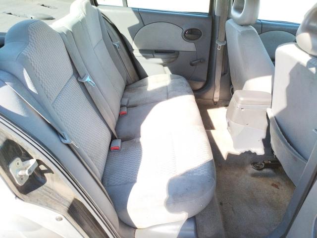 1G8AJ55F66Z188131 - 2006 SATURN ION LEVEL SILVER photo 6