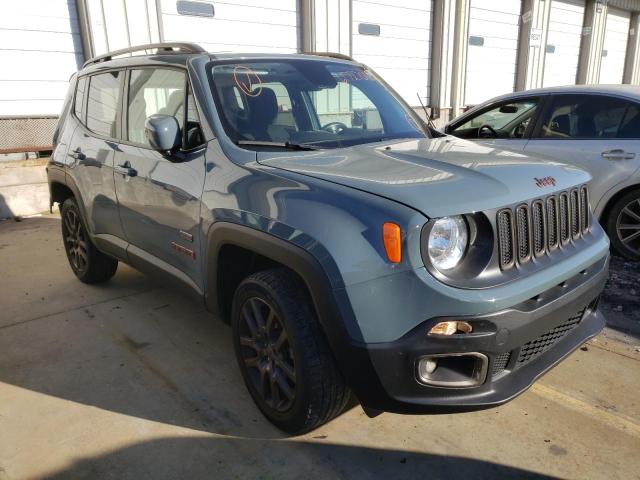 ZACCJBBTXGPD88680 - 2016 JEEP RENEGADE L TEAL photo 1