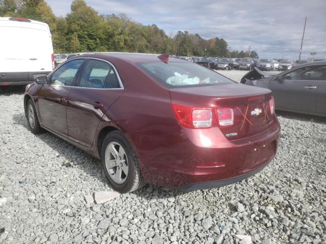 1G11C5SA3GF144737 - 2016 CHEVROLET MALIBU LIM 勃艮第红 照片 3