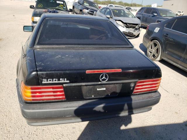 WDBFA61E1LF007916 - 1990 MERCEDES-BENZ 300 SL BLACK photo 6